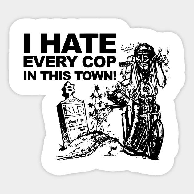 i hate cops shirt